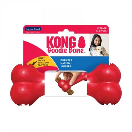 KONG Goodie Bone Gumi Csont Kutyajáték L