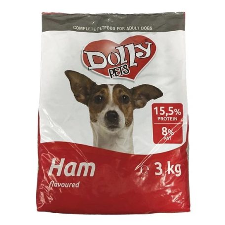 Dolly Dog Száraz Kutyaeledel Sonkás 3kg