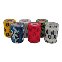   Copoly Öntapadós Rugalmas Pólya 7,5cm Zöld Terepmintás 4,57m