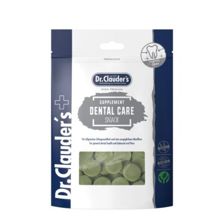 Dr.Clauders Dental táplálékkiegészítő kutyáknak fogápolásra 150g