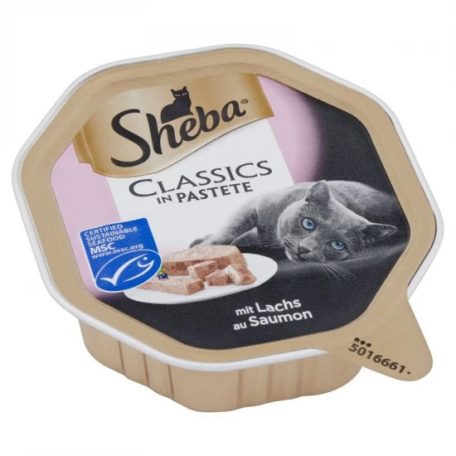 Sheba Alutálca Lazac 85g