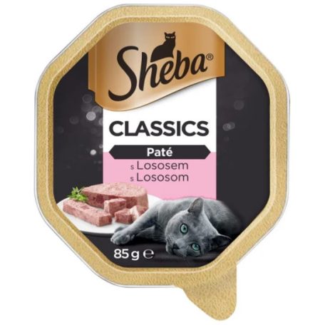 Sheba Alutálca Lazac 85g
