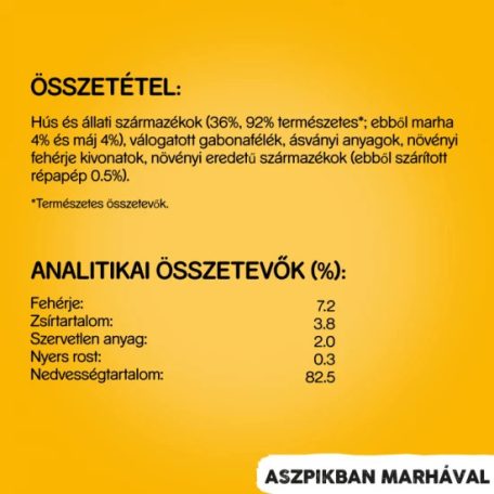 Pedigree Konzerv Marha 400g
