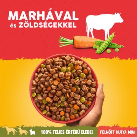 Pedigree Száraz Mini Marha-Zöldség 12kg