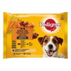   Pedigree alutasak Multipack Adult Marha+Nyúl,Pulyka+Répa 4x100g