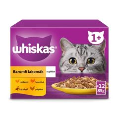 Whiskas alutasak Multipack szárnyas aszpikban 12x85g
