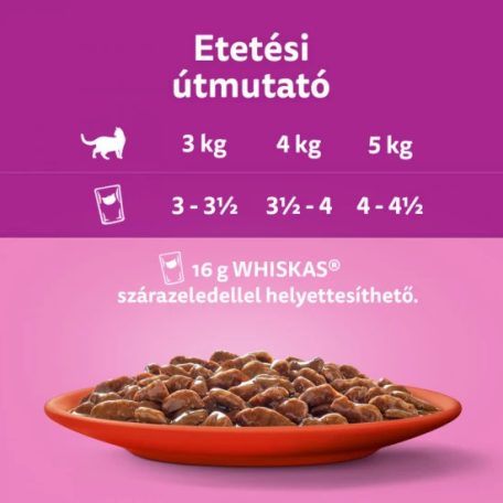 Whiskas alutasak Multipack klasszikus mártásban 12x85g