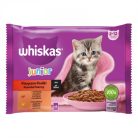 Whiskas alutasak Multipack húsos mártásban JUNIOR 4x85g