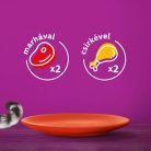 Whiskas alutasak Multipack Marha-Csirke  mártásban  4x85g
