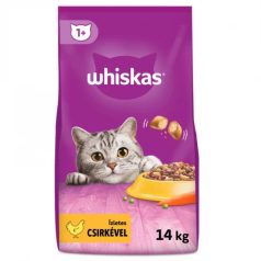 Whiskas száraz macskaeledel csirkével 14kg