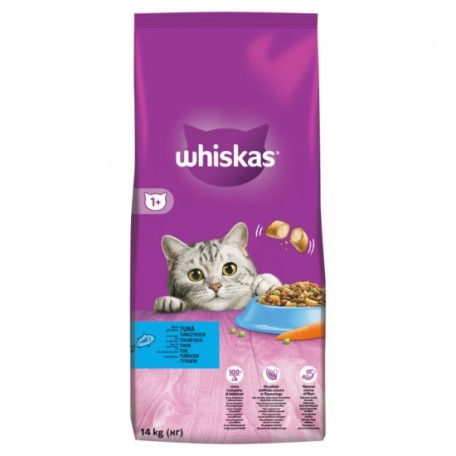 Whiskas száraz macskaeledel tonhallal 14kg