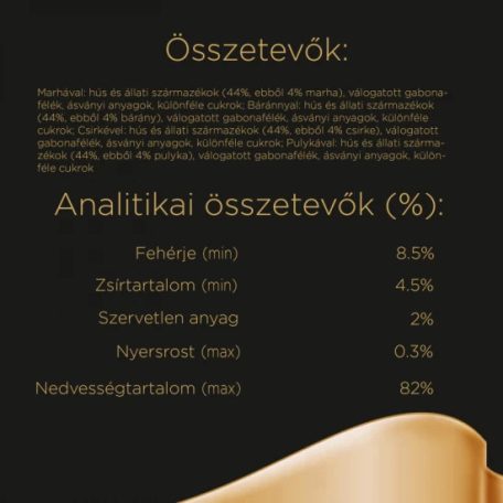 Sheba alutasak Multipack Cuisine Húsos 4x85g