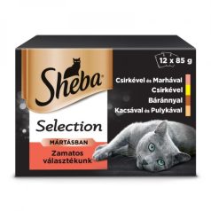 Sheba alutasak Multipack húsos 12*85g