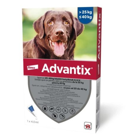 Advantix 400 4 ml 25-40 kg 4x