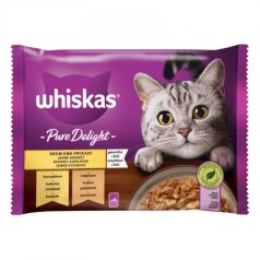   Whiskas alutasak Multipack Pure Delight Baromfi aszpikban  4x85g