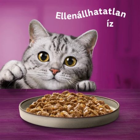 Whiskas alutasak Multipack Pure Delight Húsos Halas Aszpikban 12x85g