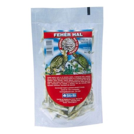 Bio-Lio Teknőstáp Fehér Hal 400ml
