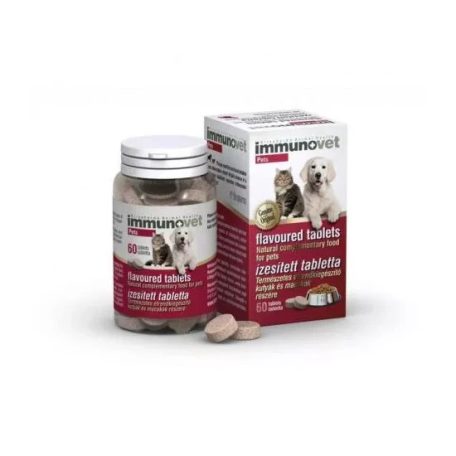 Immunovet Pets ízesített tabletta 60x