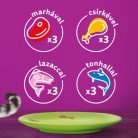Whiskas alutasak Multipack halas-húsos mix válogatás 12x85g
