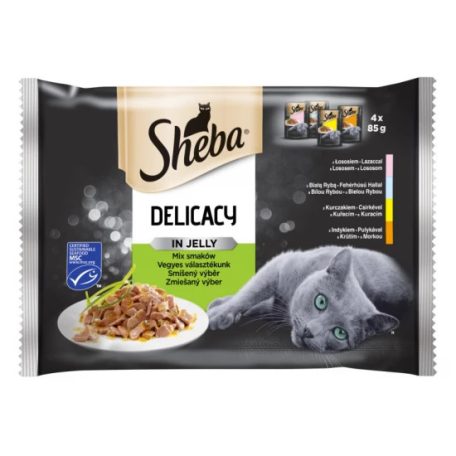 Sheba alutasak Multipack mix 4x85g