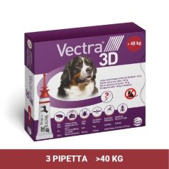   Vectra 3D rácsepegtető oldat óriás testű kutyáknak XL (40-66kg) 3x