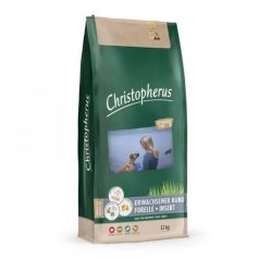   Christopherus Dog Adult Grain Free Pisztráng és rovar Small & medium 12kg