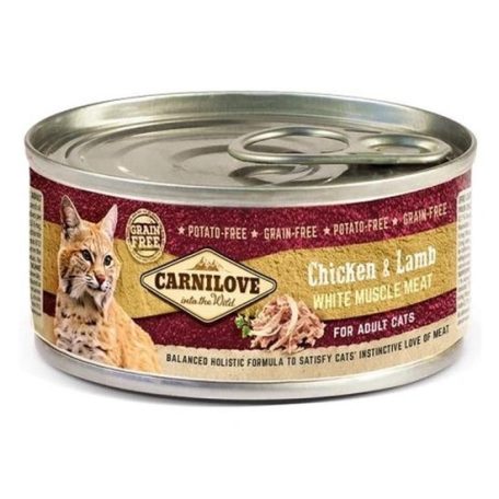 Carnilove Cat Chicken & Lamb Can- Csirke és Bárány Hússal Konzerv 100g