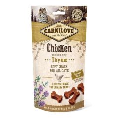   Carnilove Cat Jutalomfalat Semi Moist Chicken&thyme - Csirke kakukkfűvel 50g