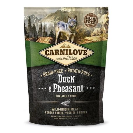 Carnilove Adult Duck & Pheasant- Kacsa és Fácán Hússal 1,5kg