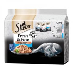 SHEBA Mini 15x50g halas válogatás Multipack
