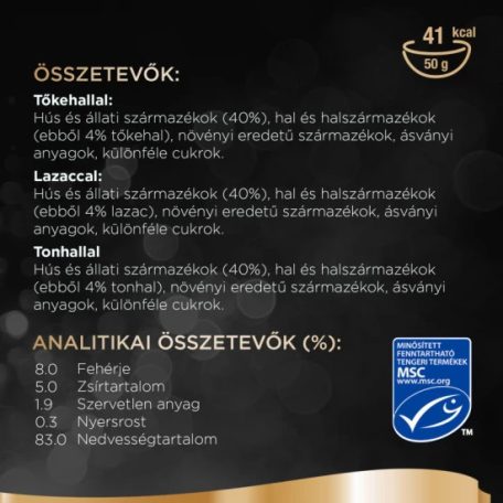 SHEBA Mini 15x50g halas válogatás Multipack