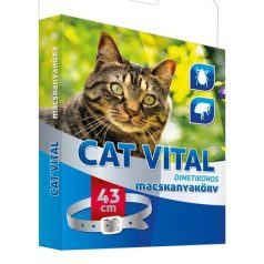 Cat Vital Dimetikonos Macskanyakörv Piros