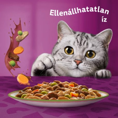 Whiskas alutasak Multipack Tasty Mix Chef's choice mártásban 4x85g