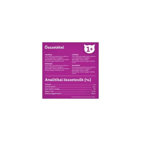 Whiskas alutasak Multipack klasszikus válogatás mártásban 80x85g