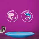 Whiskas alutasak Multipack halas aszpikban  4x85g