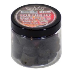   Dovit Halibut Duo (Fúrt Pellet) 14-20mm - Monster Crab - Eper 100g