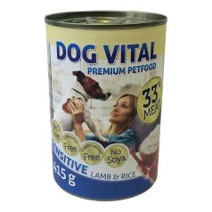 Dog Vital Sensitive konzerv bárány, rizs 415g