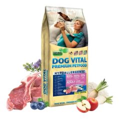   Dog Vital Hipoallergén Adult Mini Lamb,apple&blueberry 12+2kg grátisz