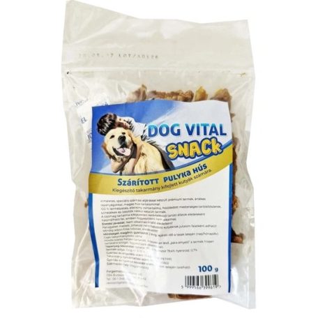 Dog Vital Szárított jutalomfalat pulyka hús 100g