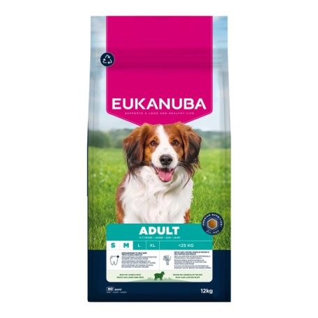 Eukanuba Adult Lamb & Rice Small & Medium kutyatáp 12kg