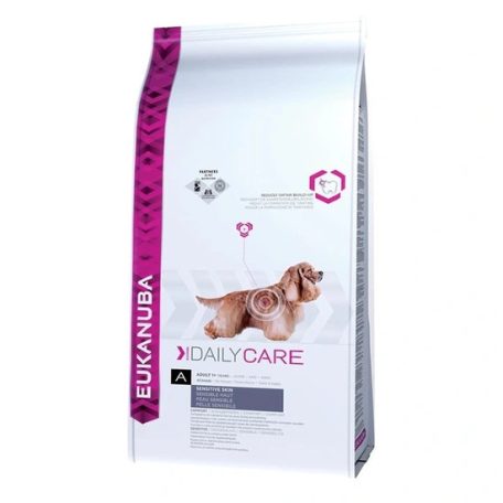 Eukanuba Daily Care Sensitive Skin kutyatáp 12kg