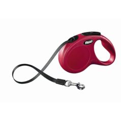   Flexi New Classic szalagos automata póráz M 5m 25kg-ig piros