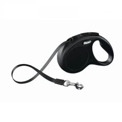   Flexi New Classic szalagos automata póráz L 5m 50kg-ig fekete