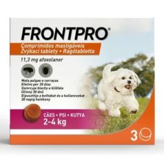 Frontpro 11,3 mg rágótabletta 2-4 kg 3X