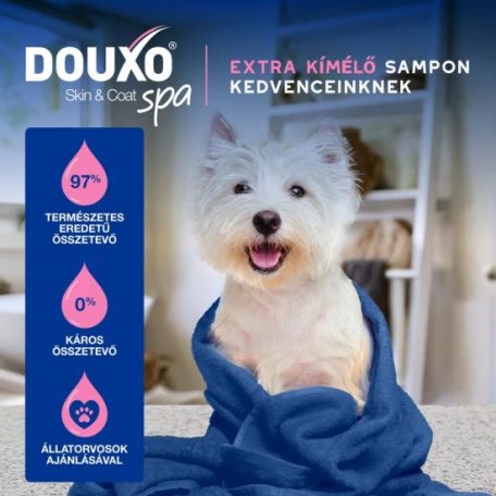 Douxo Spa Viszketéscsillapító sampon kutyáknak   250ml
