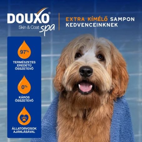 Douxo Spa 2 az 1-ben gubancoldó sampon kutyáknak 250ml