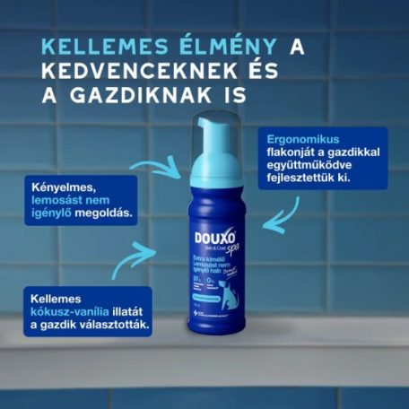 Douxo Spa Lemosást nem igénylő frissítő hab kutyáknak 150ml