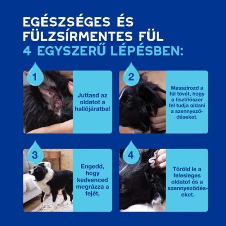 Douxo Spa Fültisztító folyadék kutyáknak és macskáknak 120ml