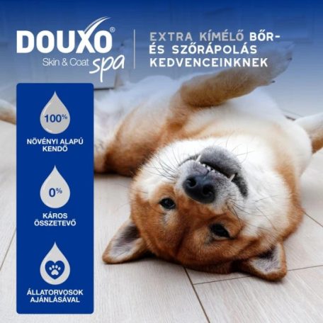 Douxo Spa Nedves törlőkendő kutyáknak és macskáknak 100db
