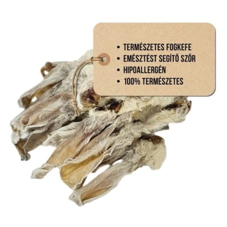 Happy&Fit Szörös Nyúlfül 100g